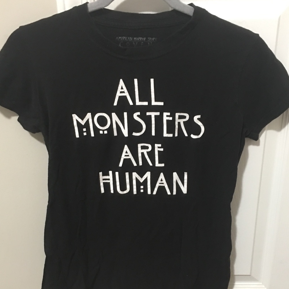 AHS All Monsters Are Human Coven T-Shirt MEDIUM